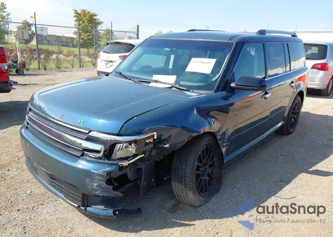 2016 Ford Flex Sel из США, поврежденный, VIN 2FMHK6C84GBA23299